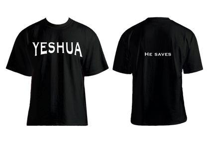 YESHUA T-Shirt "HE SAVES"